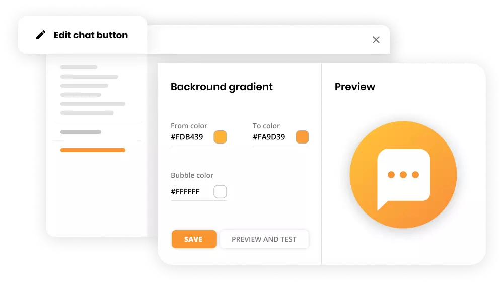 Přizpůsobte tlačítko chatu v software pro zákaznický servis - LiveAgent