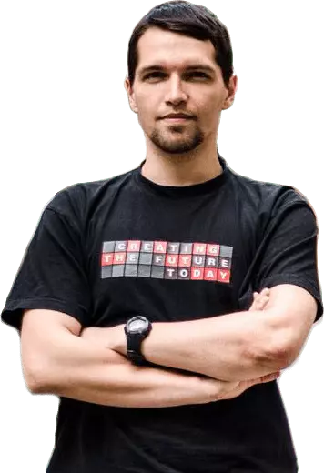 Portrét Petera Komornika