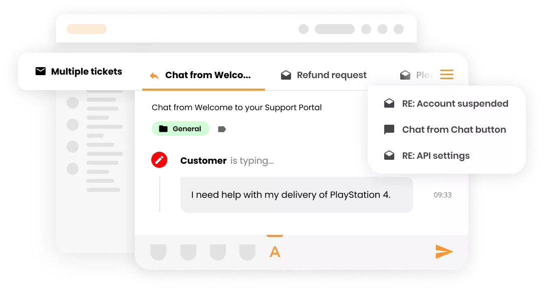 Software helpdesku LiveAgent s více lístky