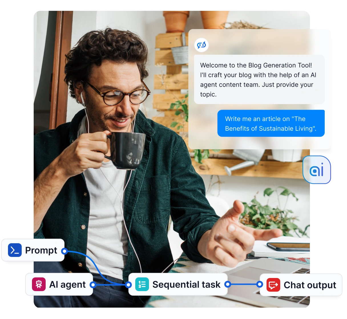 Ilustrace dashboardu LiveAgent