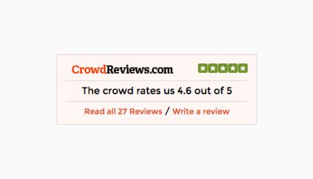 Hodnocení Crowd Reviews 4,6 z 5
