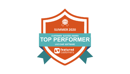 Nejlepší výkonný v kategorii živého chatu