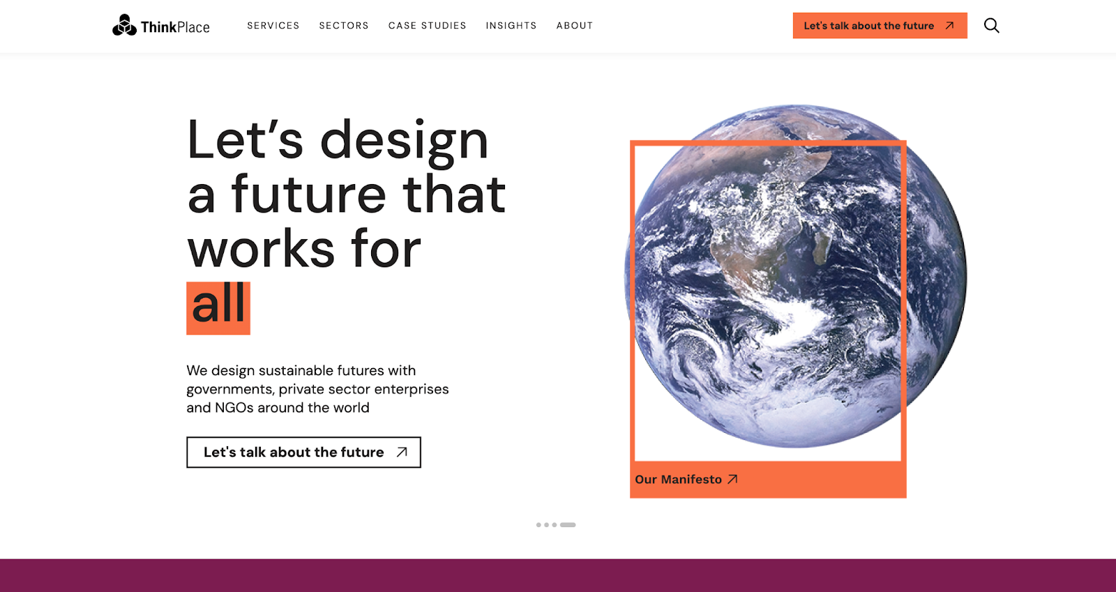 Snímek obrazovky platformy IBM ThinkPlace