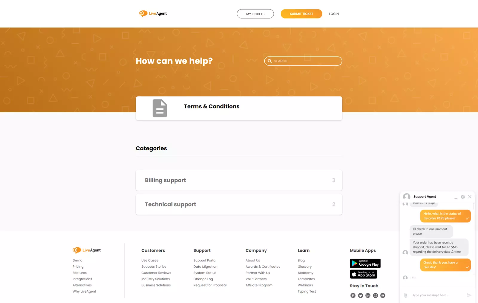 Nový vzhled zákaznického portálu a chatovacího widgetu v LiveAgentu