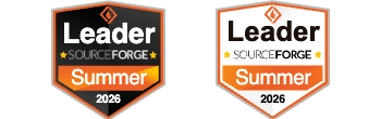 Odznak LiveAgent Summer 2026 Leader od SourceForge