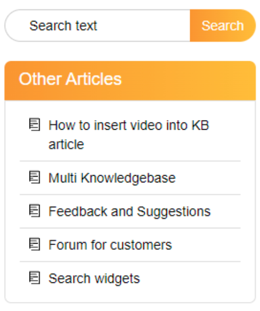 LiveAgent - Pokročilé vyhledávání správy znalostí