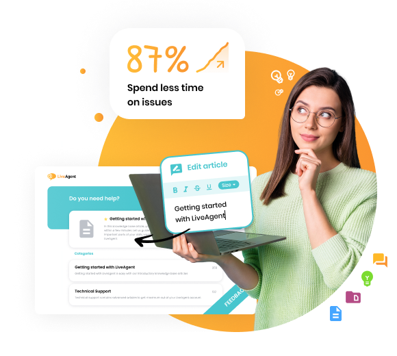 Ušetřete čas s LiveAgent