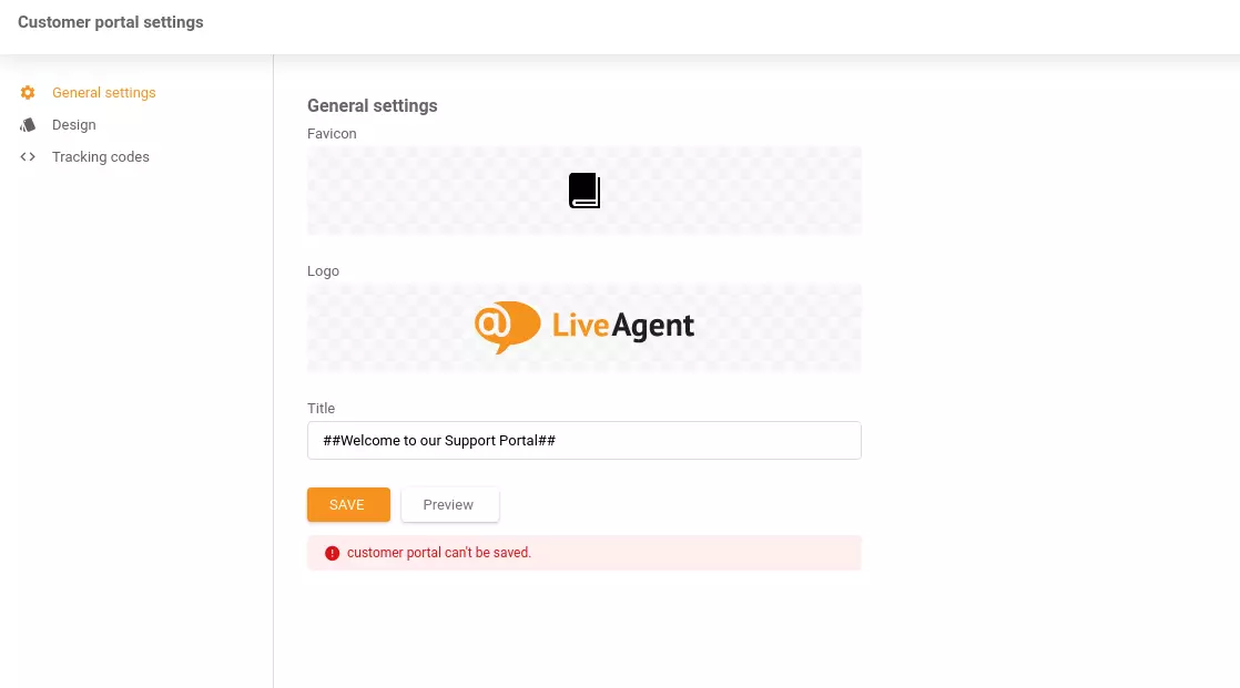 Nefunkční tlačítko Uložit v aplikaci LiveAgent