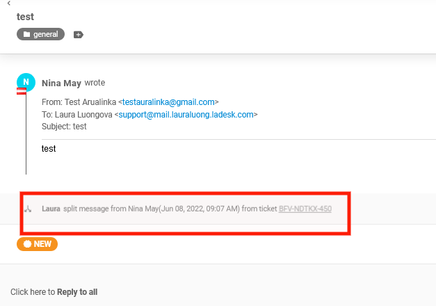 SLA neuplatněno na rozdělené lístky v aplikaci LiveAgent