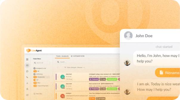 LiveAgent měsíční přehled produktových novinek: Listopadové vydání