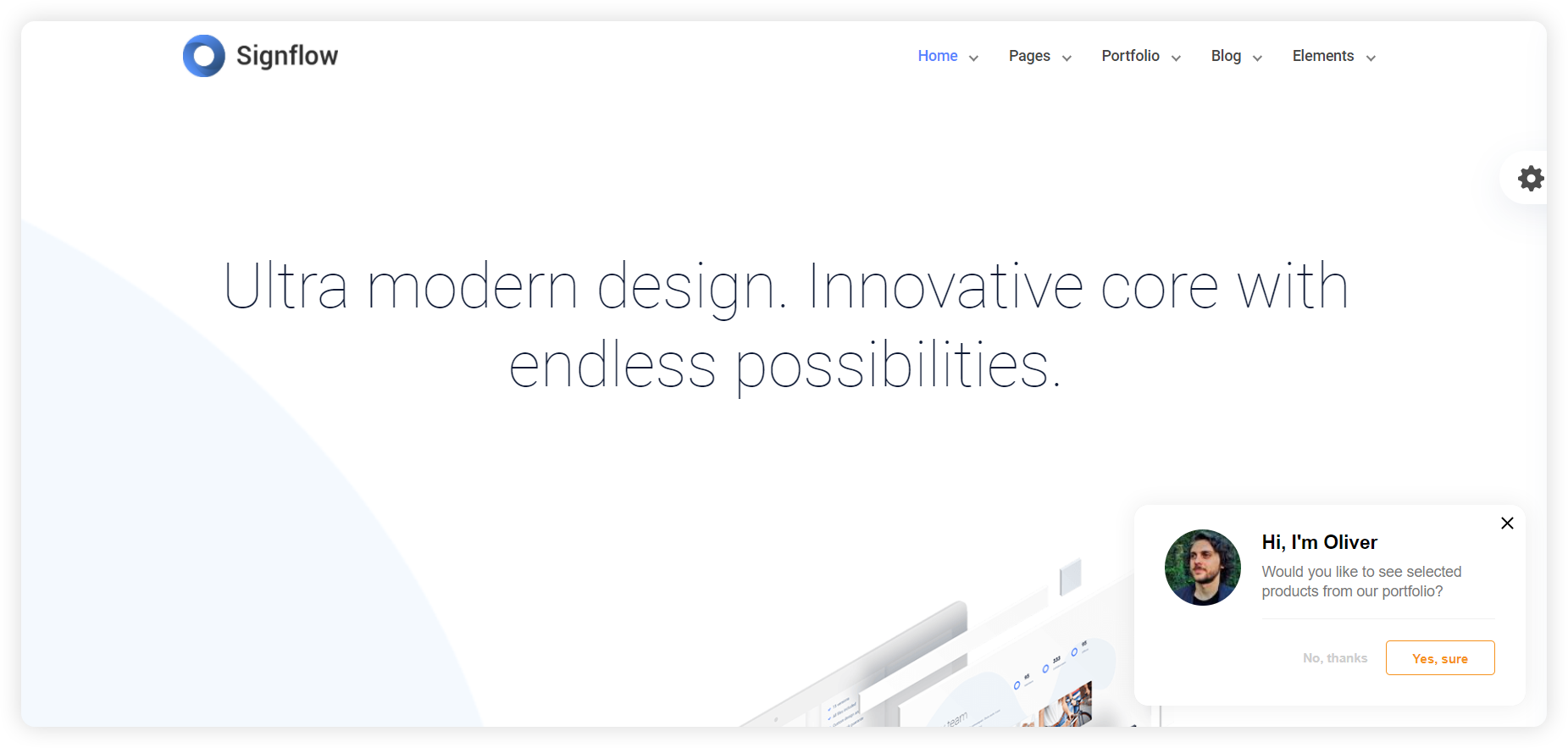 Příklad proaktivní pozvánky do chatu