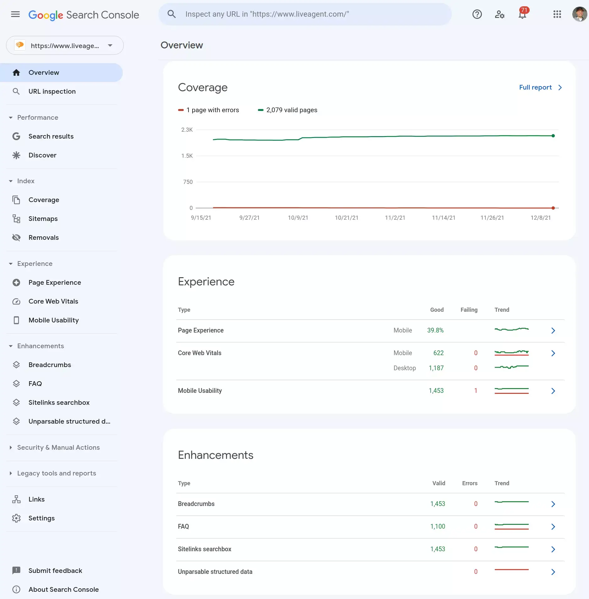 Pravidelně opravujte všechny chyby nalezené vyhledávačem Google Search, abyste udrželi své stránky v indexu vyhledávání