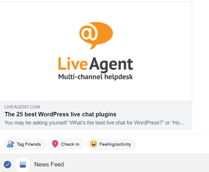 Příklad sociálního markupu
