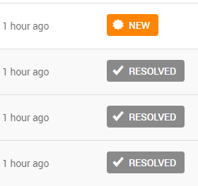 Vyřešený stav lístku LiveAgent