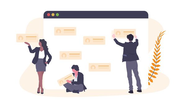 digitální marketingové profily zákazníků - ilustrace