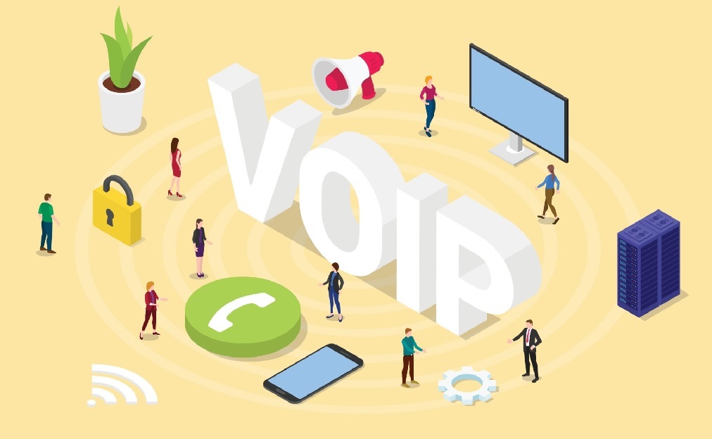 Ilustrace VoIP