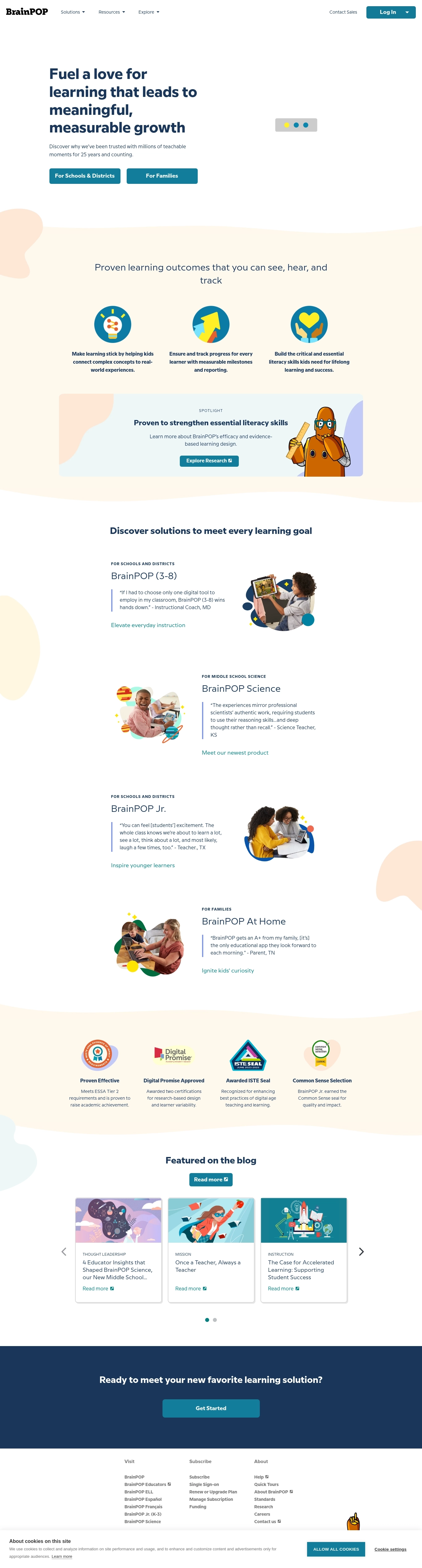 Kontakty na Help Desk BrainPOP