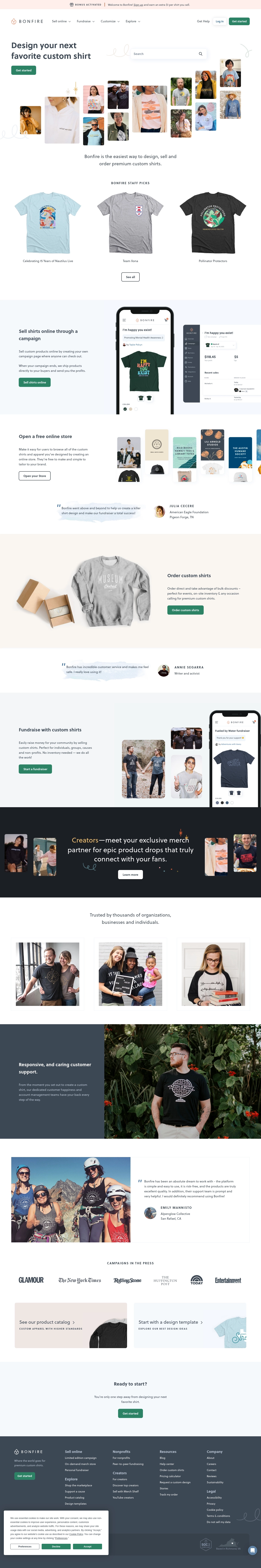 Kontakty na Help Desk Bonfire