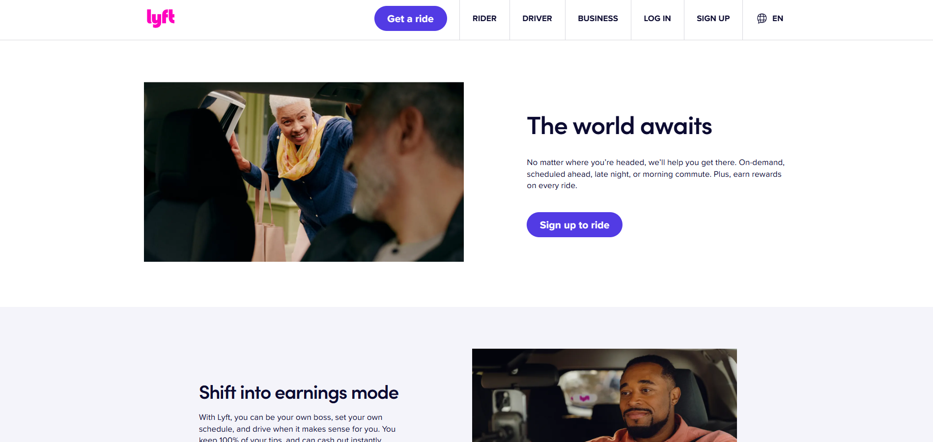 Kontakty na zákaznickou podporu Lyft