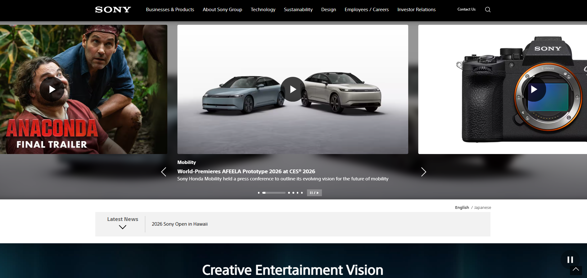 Kontakty na helpdesk Sony