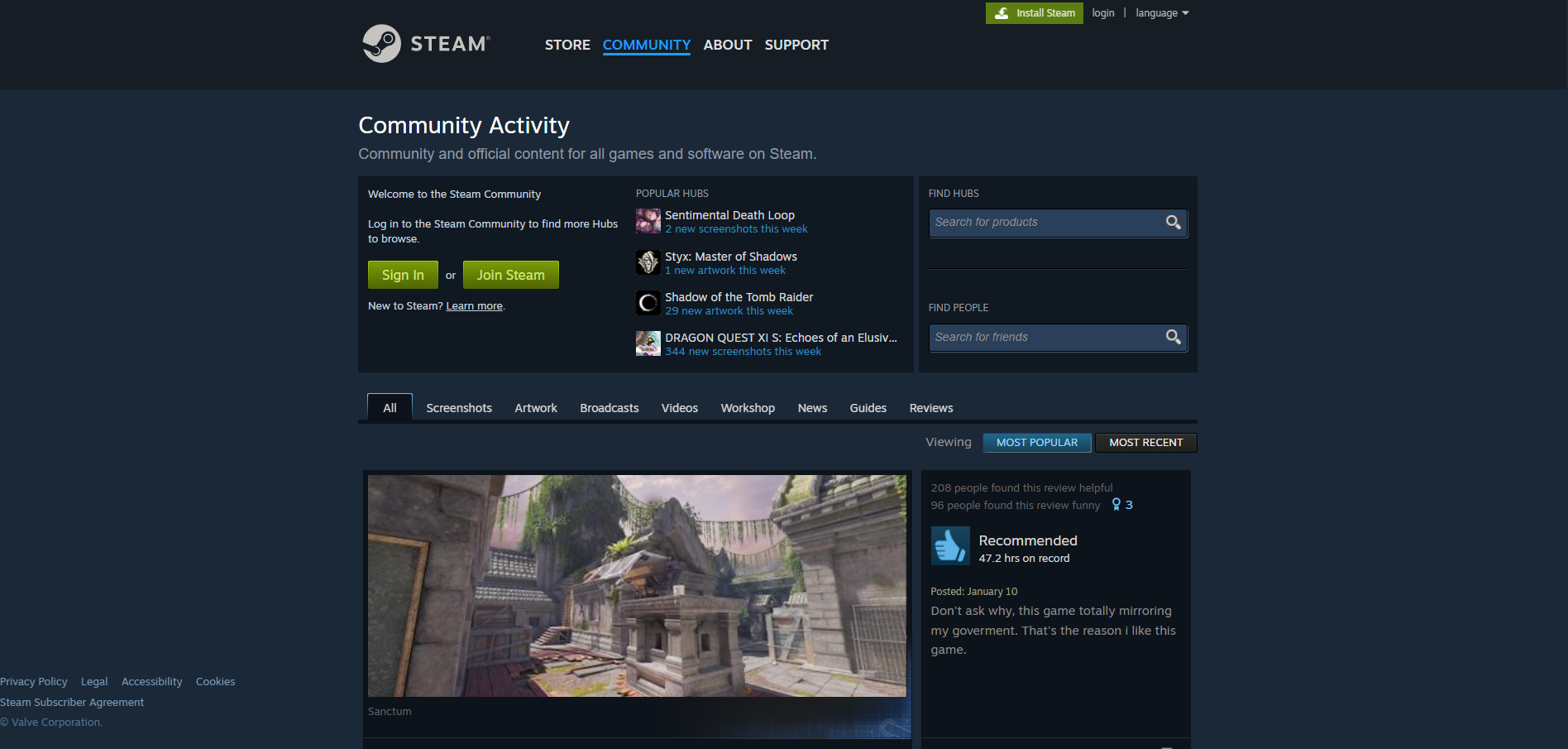 Kontakty na podporu Steam Community Help Desk