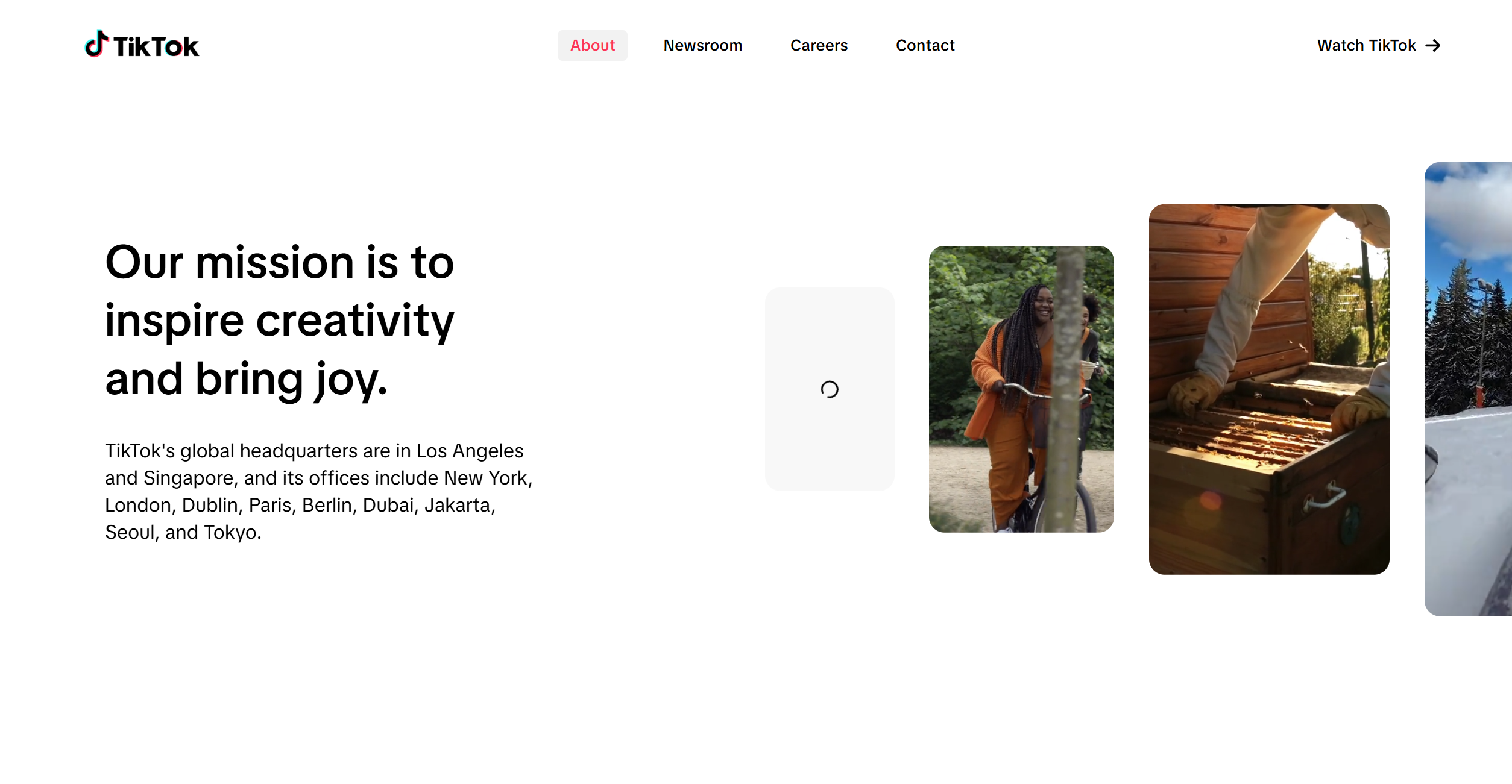 Kontakty na TikTok zákaznickou podporu