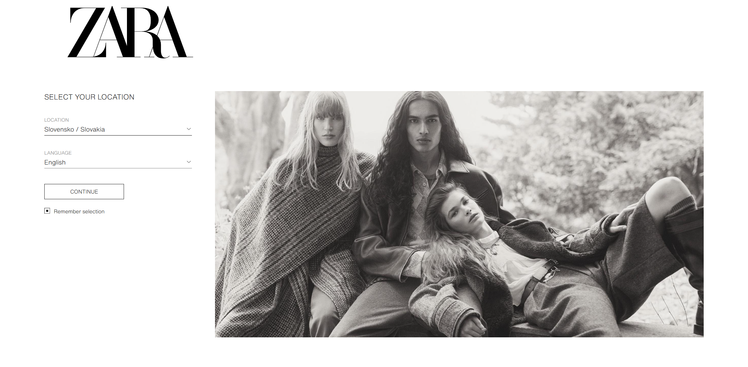 ZARA Kontakty na Helpdesk