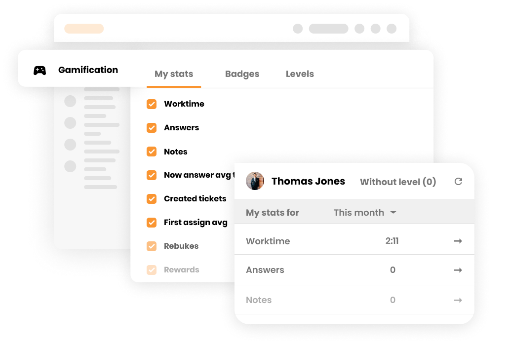 Žebřík LiveAgent pro pracovní dobu