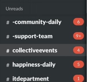 Oznámení Slack pro lístky