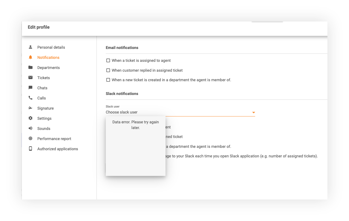 Slack notifikace v LiveAgentu