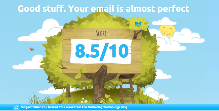 Vyhodnocení Mail Testeru