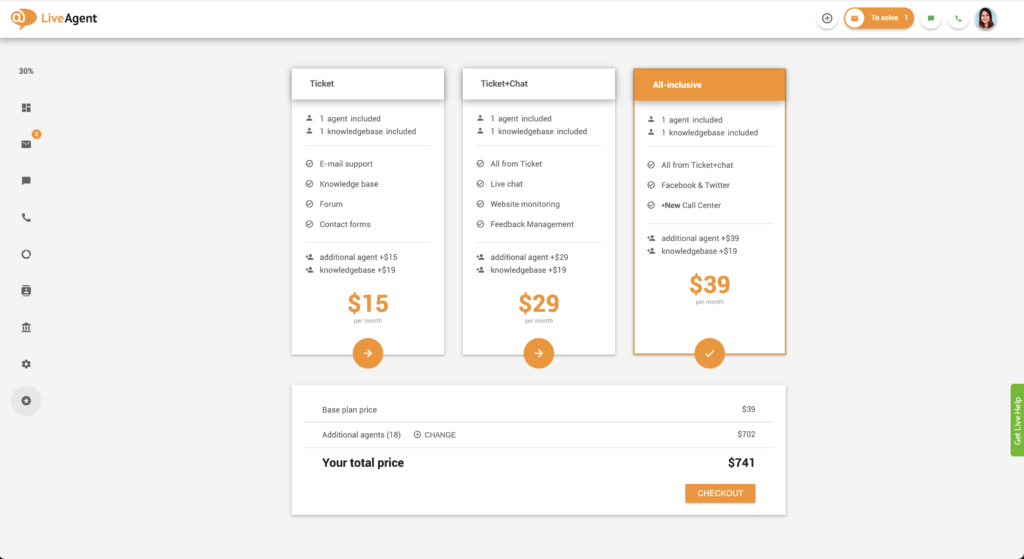 Možnost upgradu vlastníka
