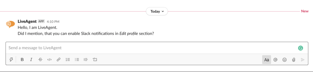 Urgentní oznámení v Slack