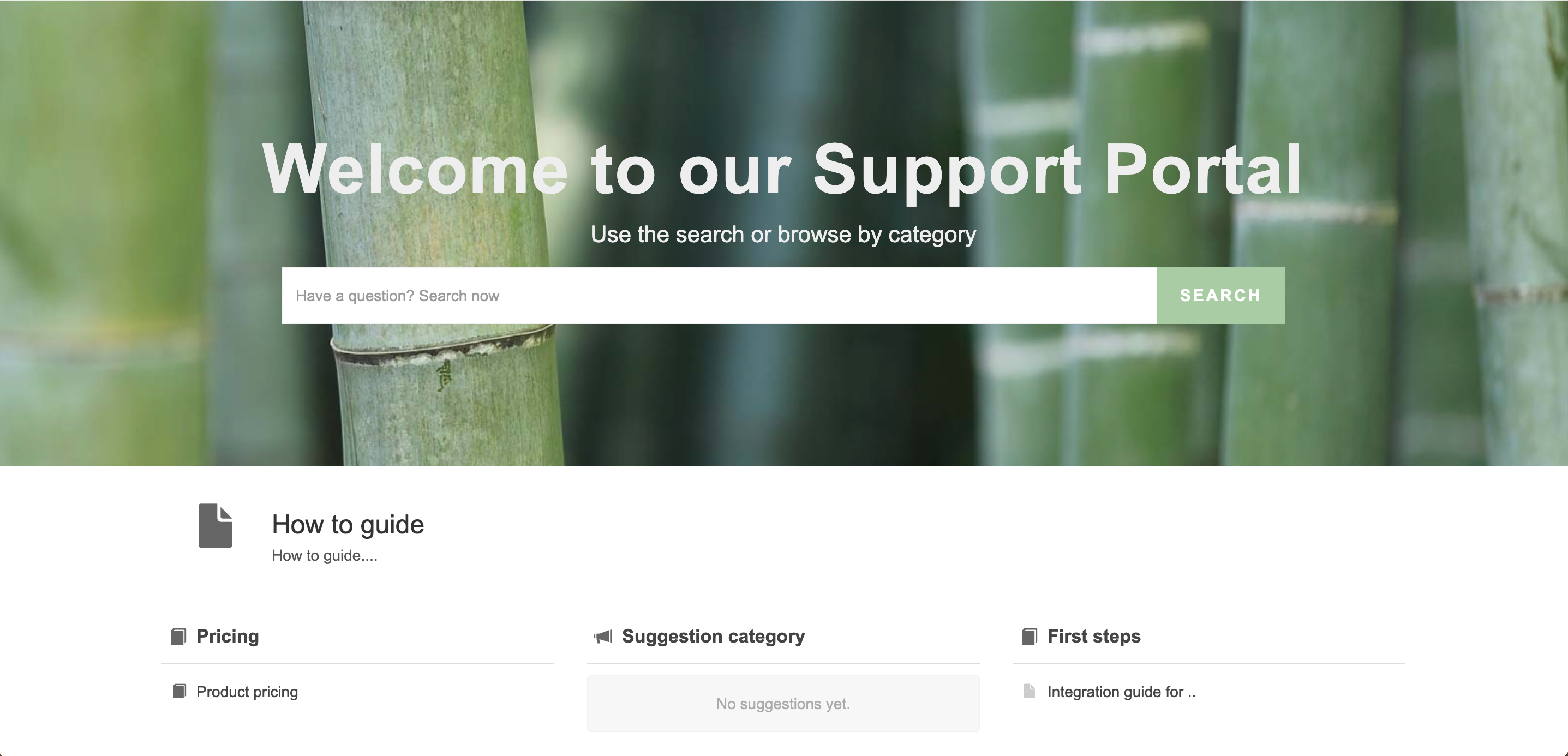 Bezplatný motiv software znalostní báze v LiveAgent