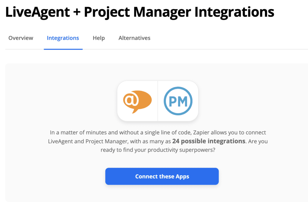Nastavení integrace Zapier