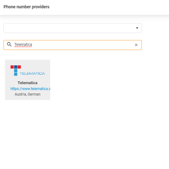 Poskytovatel Telematica