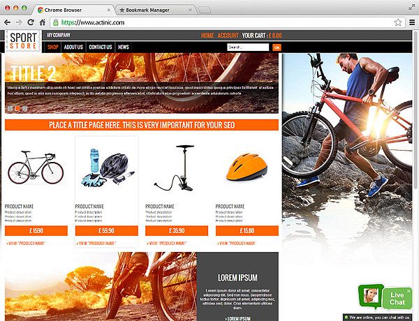 Integrace živého chatu Oxatis LiveAgent