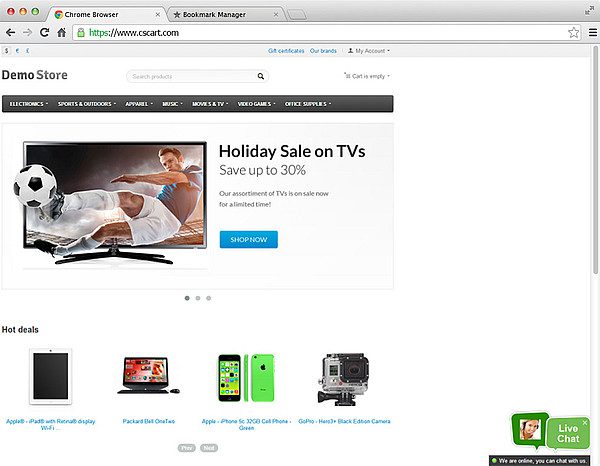 Integrace LiveAgent CS-Cart živě