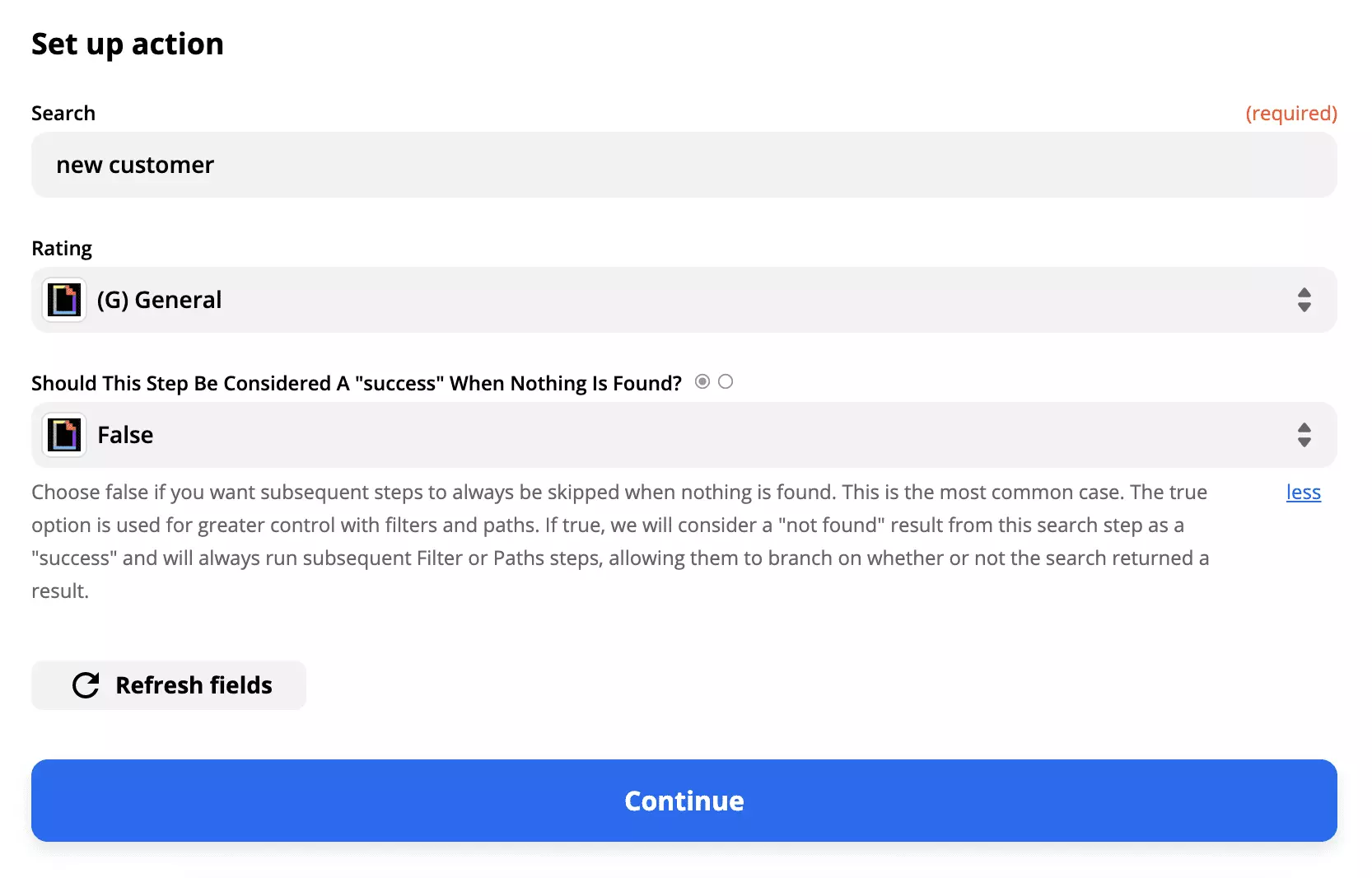 Nastavení akce Giphy v integraci s LiveAgent