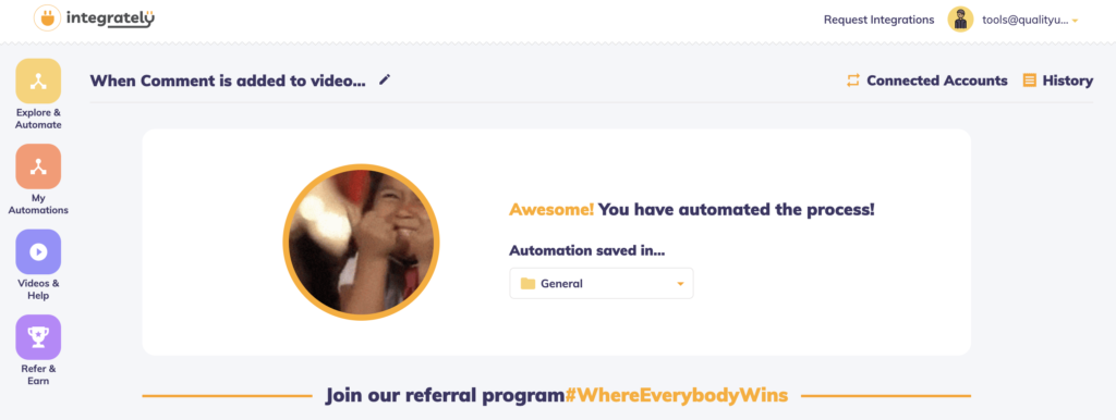 Poslední úpravy mezi integrací LiveAgent a Youtube