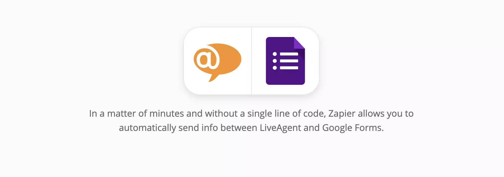 LiveAgent a Google Forms – integrační stránka na Zapieru