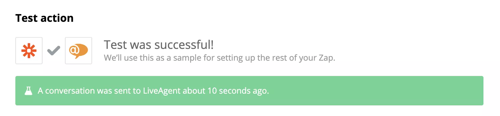 Úspěšný test integrace HubSpotu a LiveAgent
