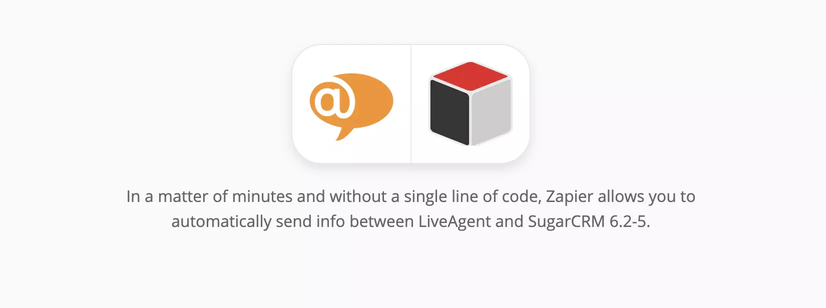Integrace LiveAgent a SugarCRM na Zapier