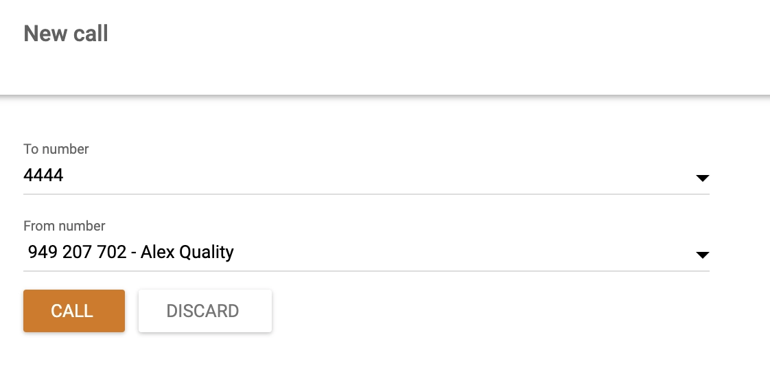 Vytváření hovoru z LiveAgent se Zadarmu jako poskytovatelem služby hovorů