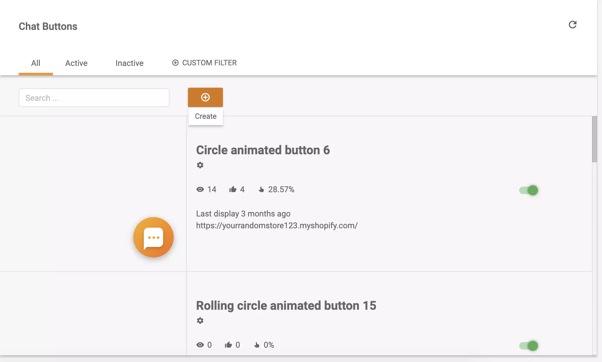 Vytvoření tlačítka chatu v LiveAgent pro pozdější použití na Silverstripe