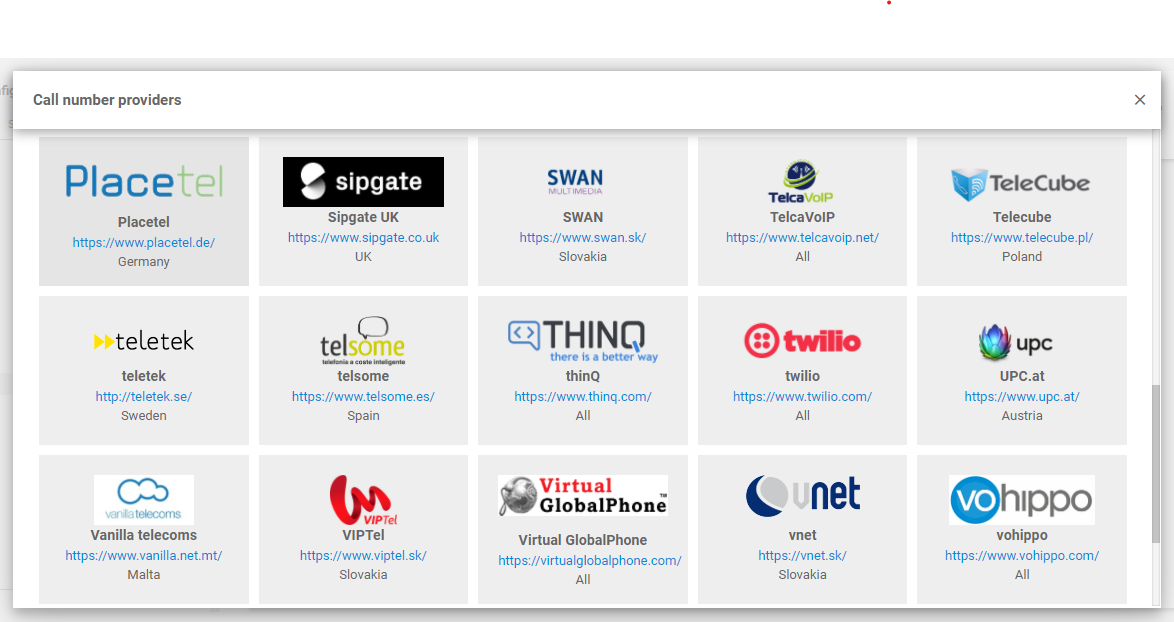 Placetel LiveAgent VoIP partner