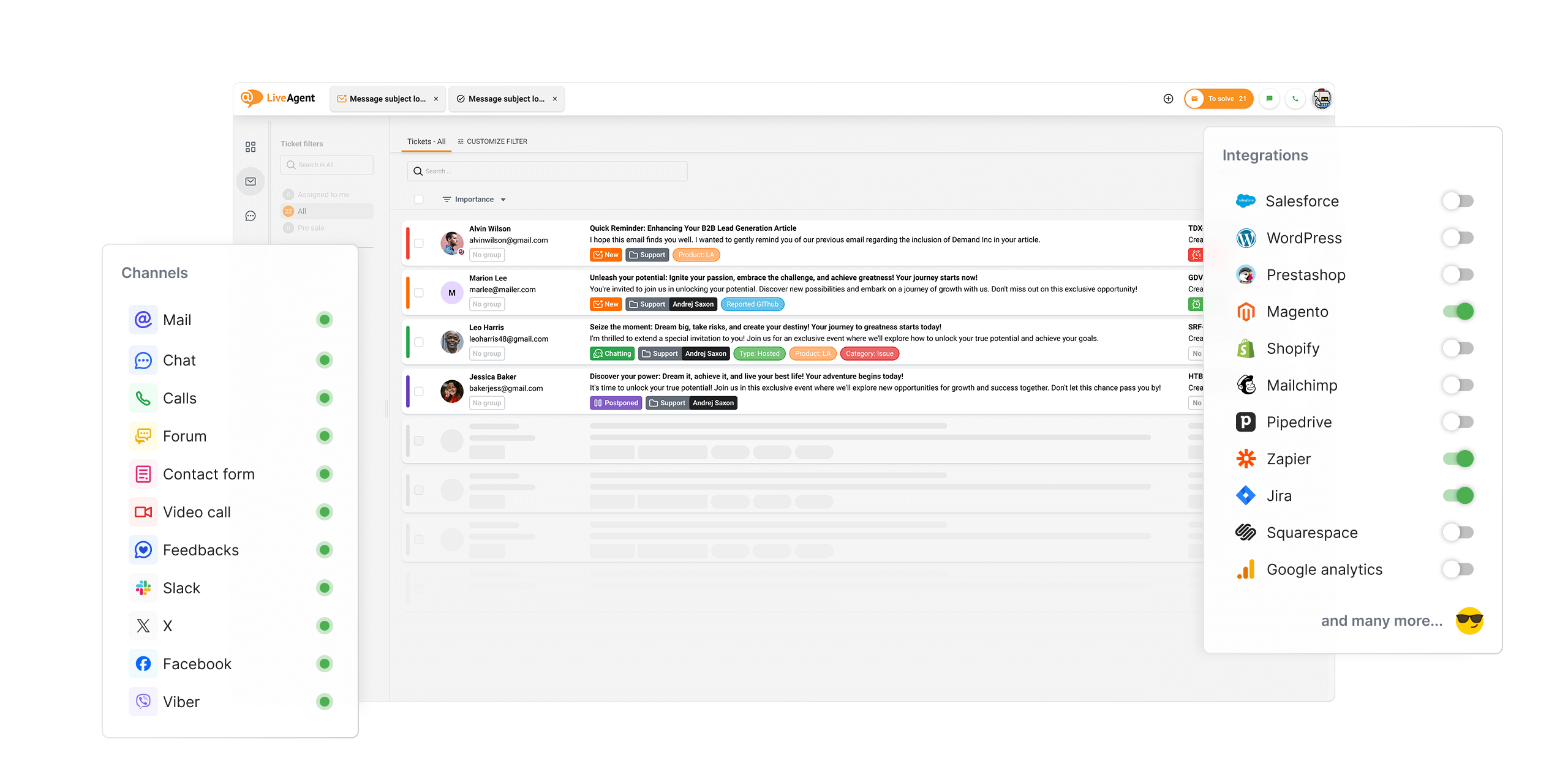 Spojte se se svými zákazníky na všech kanálech