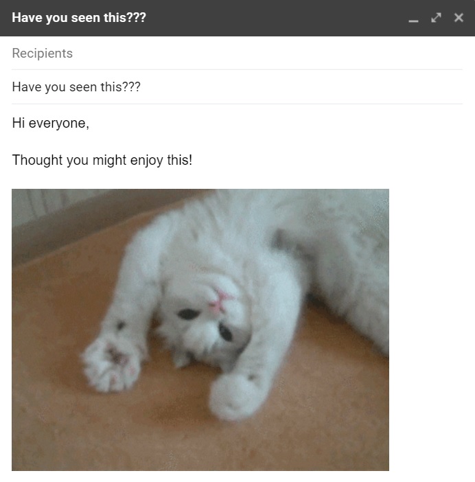 Příklad špatného e-mailu - Viděl jsi to???