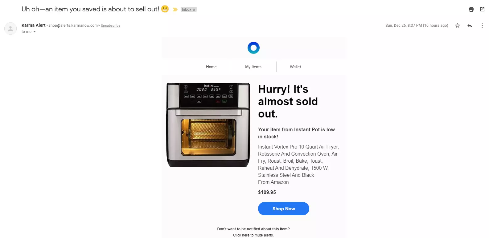Karmanow poslední šance email