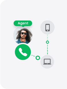 Směrování hovorů na osobní zařízení
